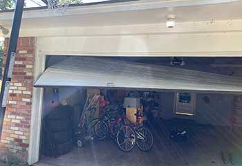 Garage Door Off Track - Montgomery